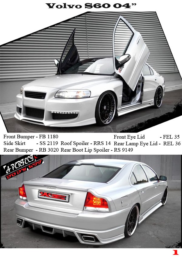 Volvo S60 04 Volvo S60 Johor Bahru JB Malaysia Body Kits 