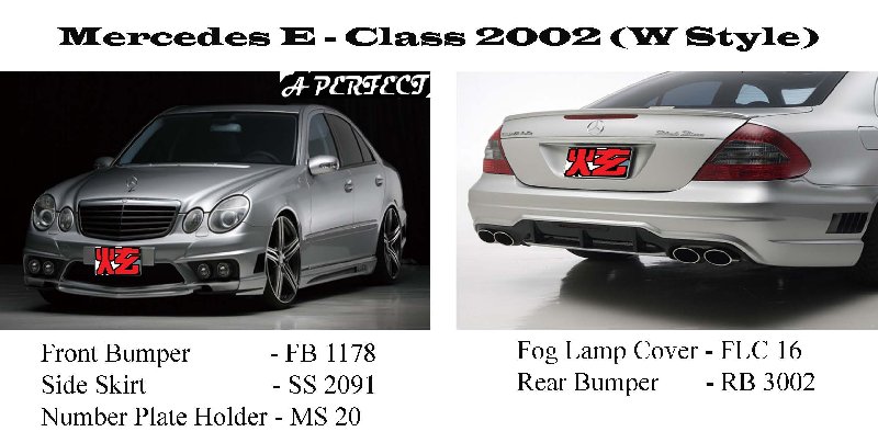 Mercedes E - Class W211 2002 (W-Style)