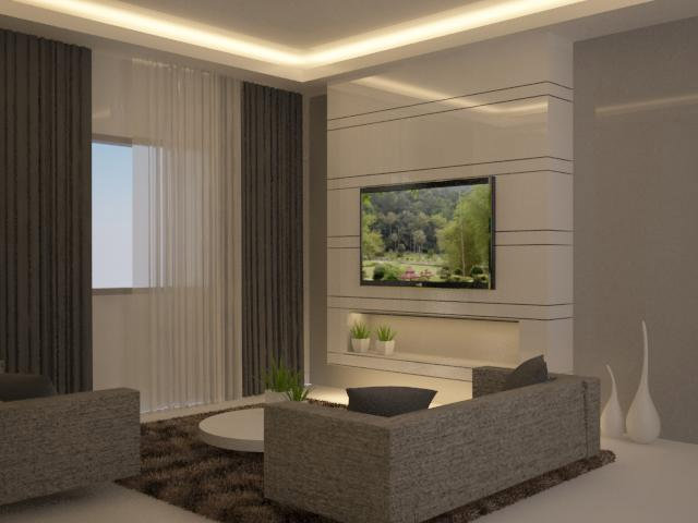 Design Tv Feature Wall Design Living Room Design JB Johor Bahru Design ...