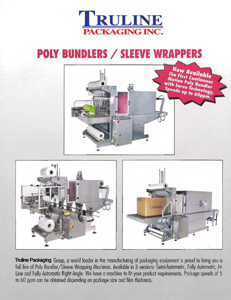 Poly Bundlers & Sleeve Wrappers