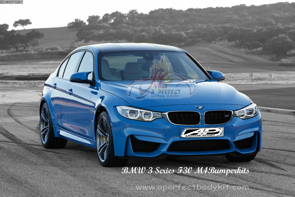 BMW 3 Series F30 M4 Bumperkits 