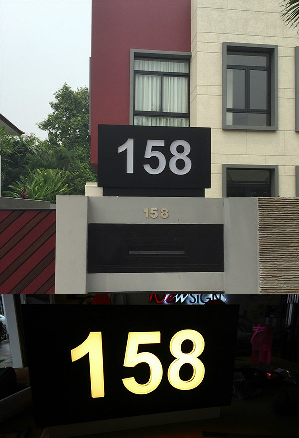 158 house numbering