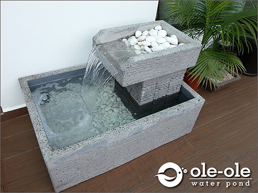 P22W.Water Pond Feature Design Malaysia.Kolam air hiasan ika