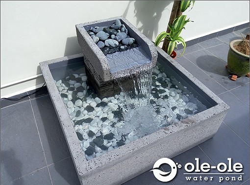 P22WM.Water Pond Feature Design Malaysia.Kolam air hiasan ik