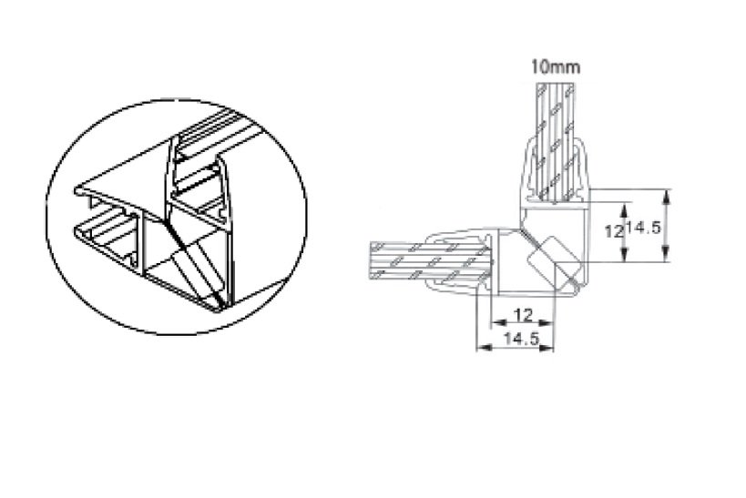 WS-08  Water Seal with Magnet