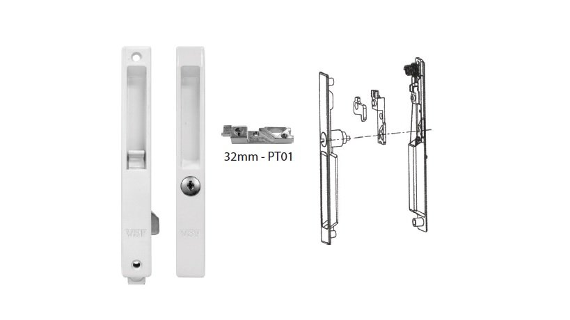 A-6  Sliding Door Lock