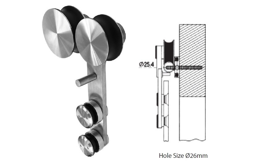 SLC-2B-2  Sliding Door Hanger Roller