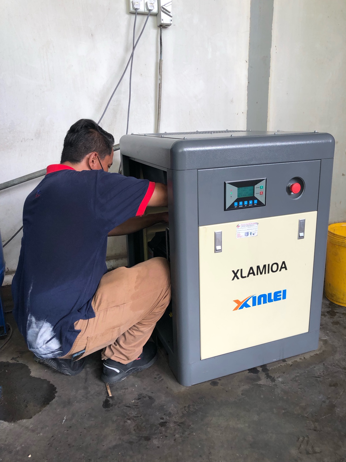 Service Xinlei Air Compressor XLAM10A 