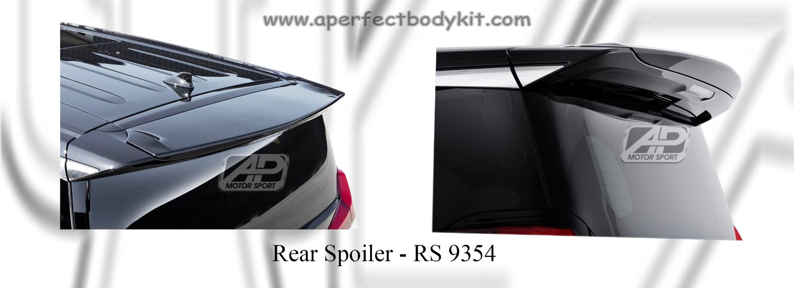 Lexus LM 350 Aim Style Rear Spoiler 