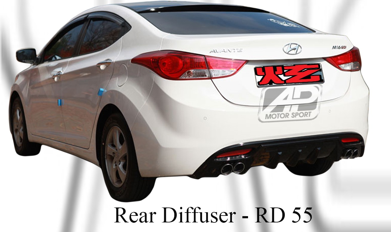 Hyundai Elantra 2011 Rear Diffuser 