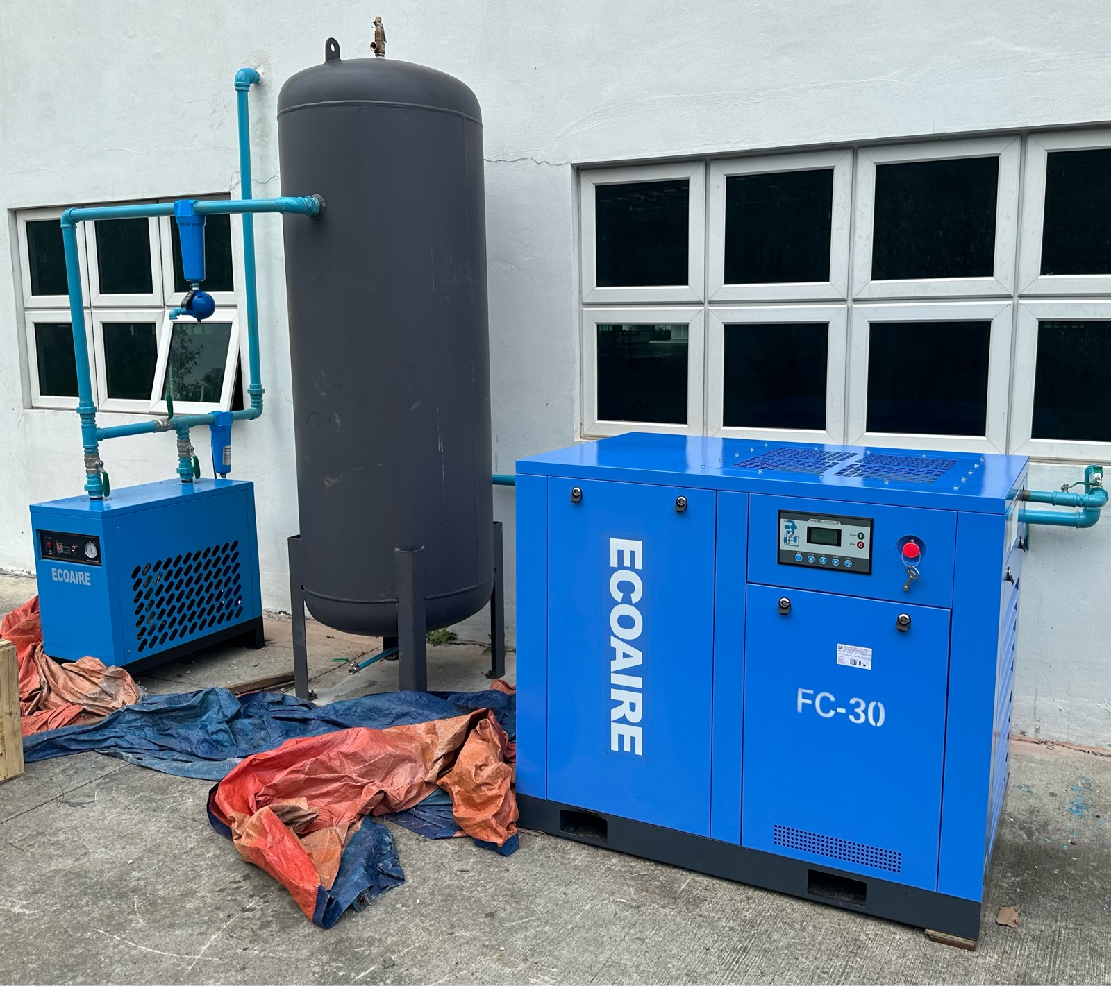30 HP ECOAIRE Air Compressor System FC-30