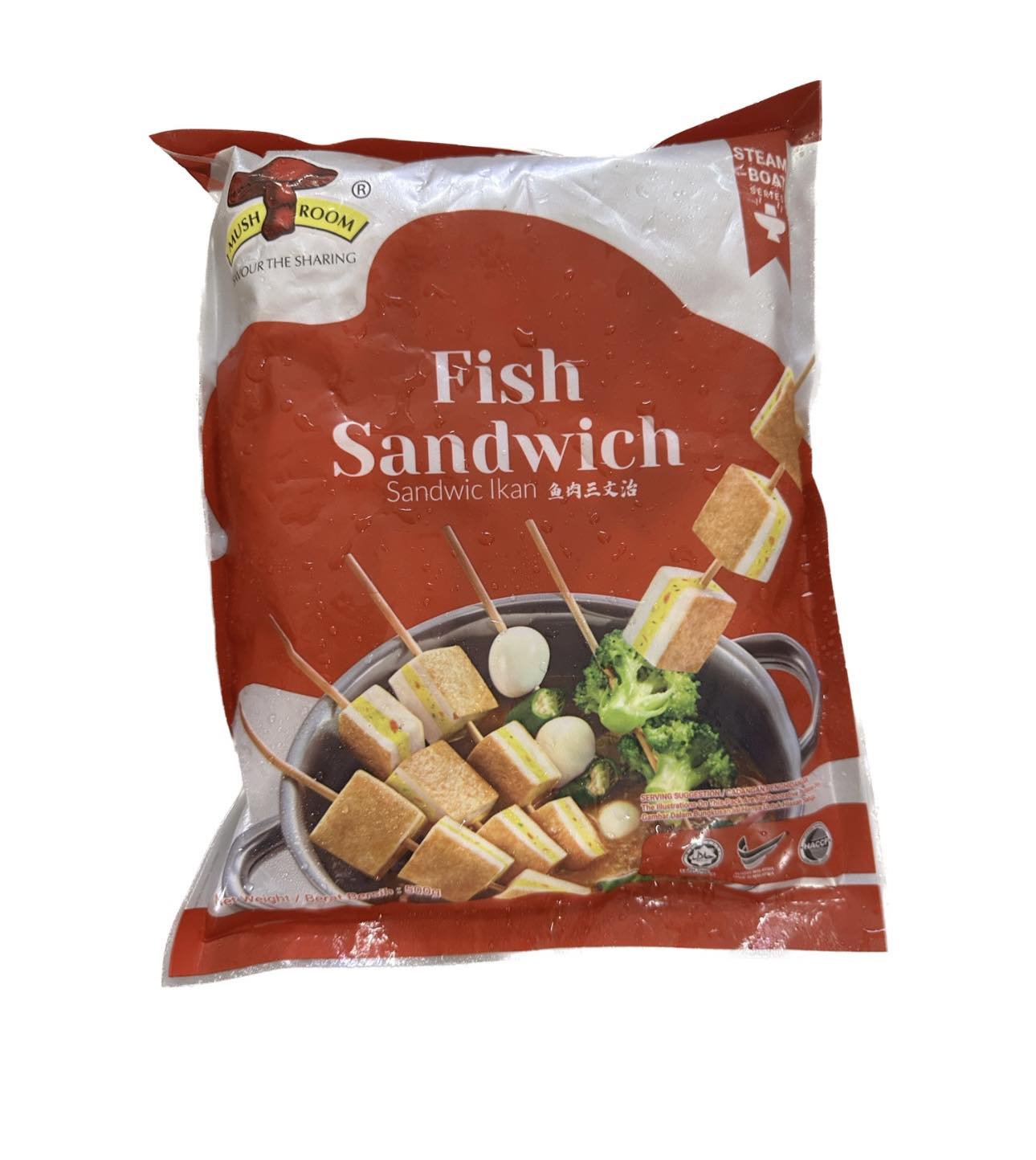 FISH SANDWICH 500GM (20pack/ctn)