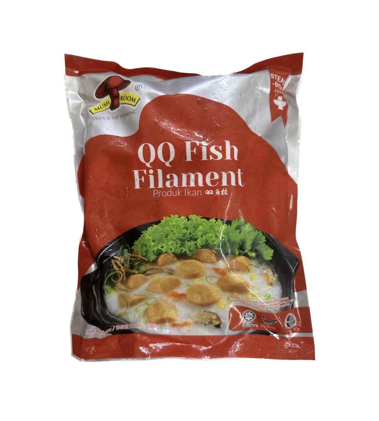 QQ FISH FILAMENT  500GM  (20pack/ctn)