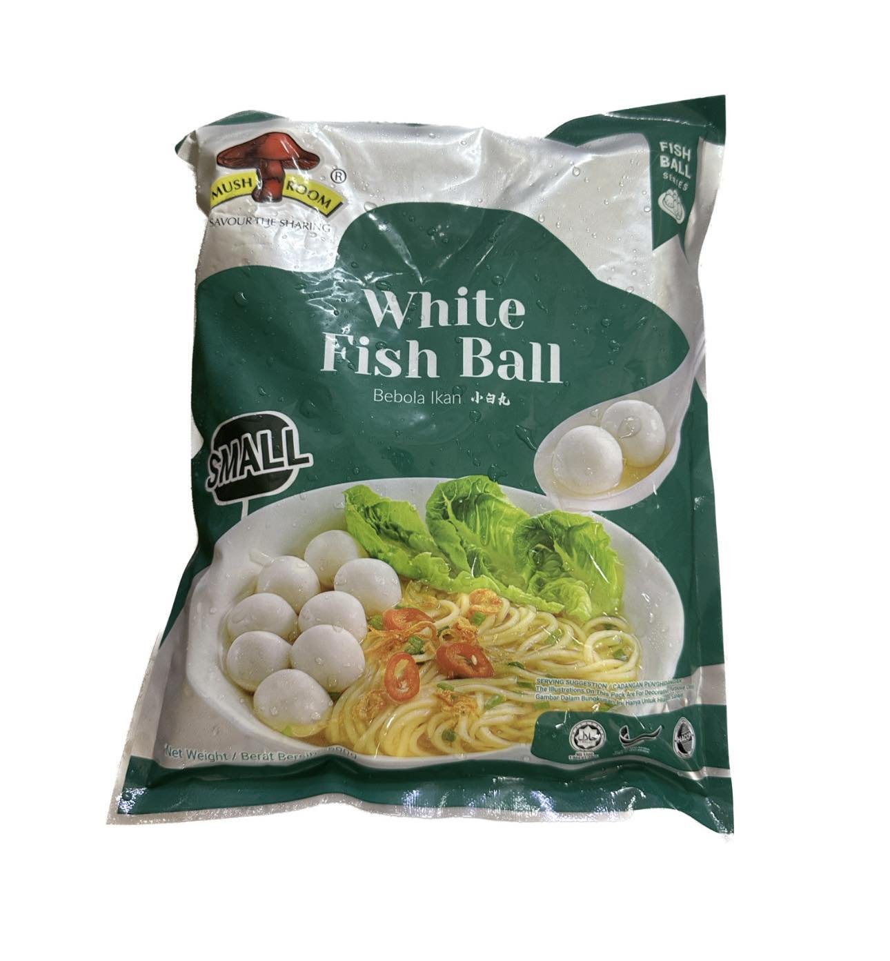 SMALL WHITE FISH BALL С 500GM (20pack/ctn)