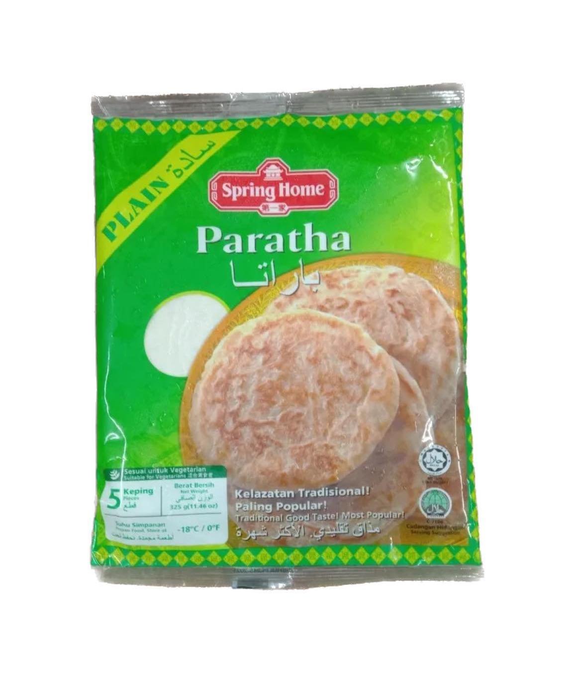 TYJ-ROTI PARATHA-PLAIN 5PCS (24pack/ctn)