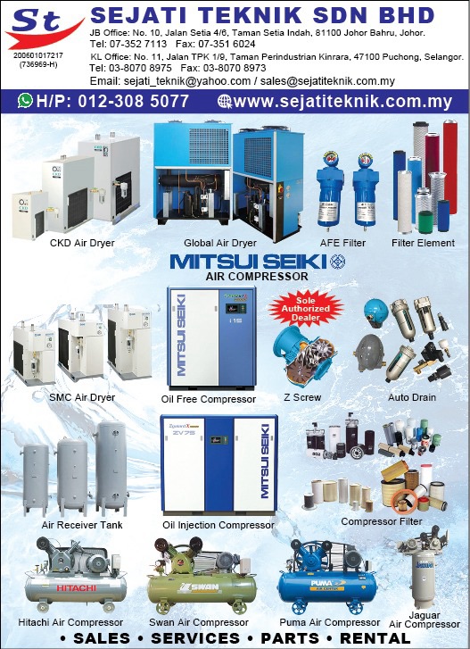 Air Compressor Supplier In Malaysia 