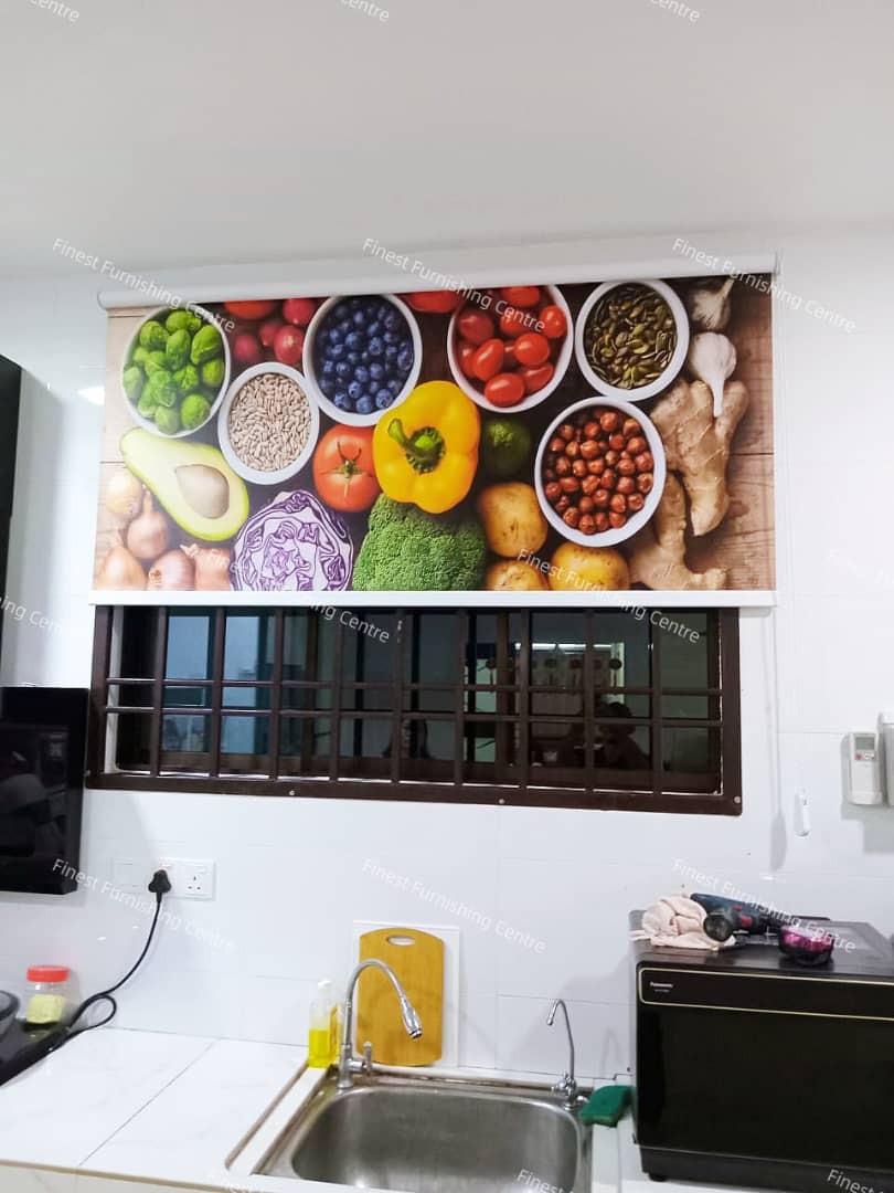 Printing Roller Blinds, Sunblock Blinds, Blinds Desing Fruit