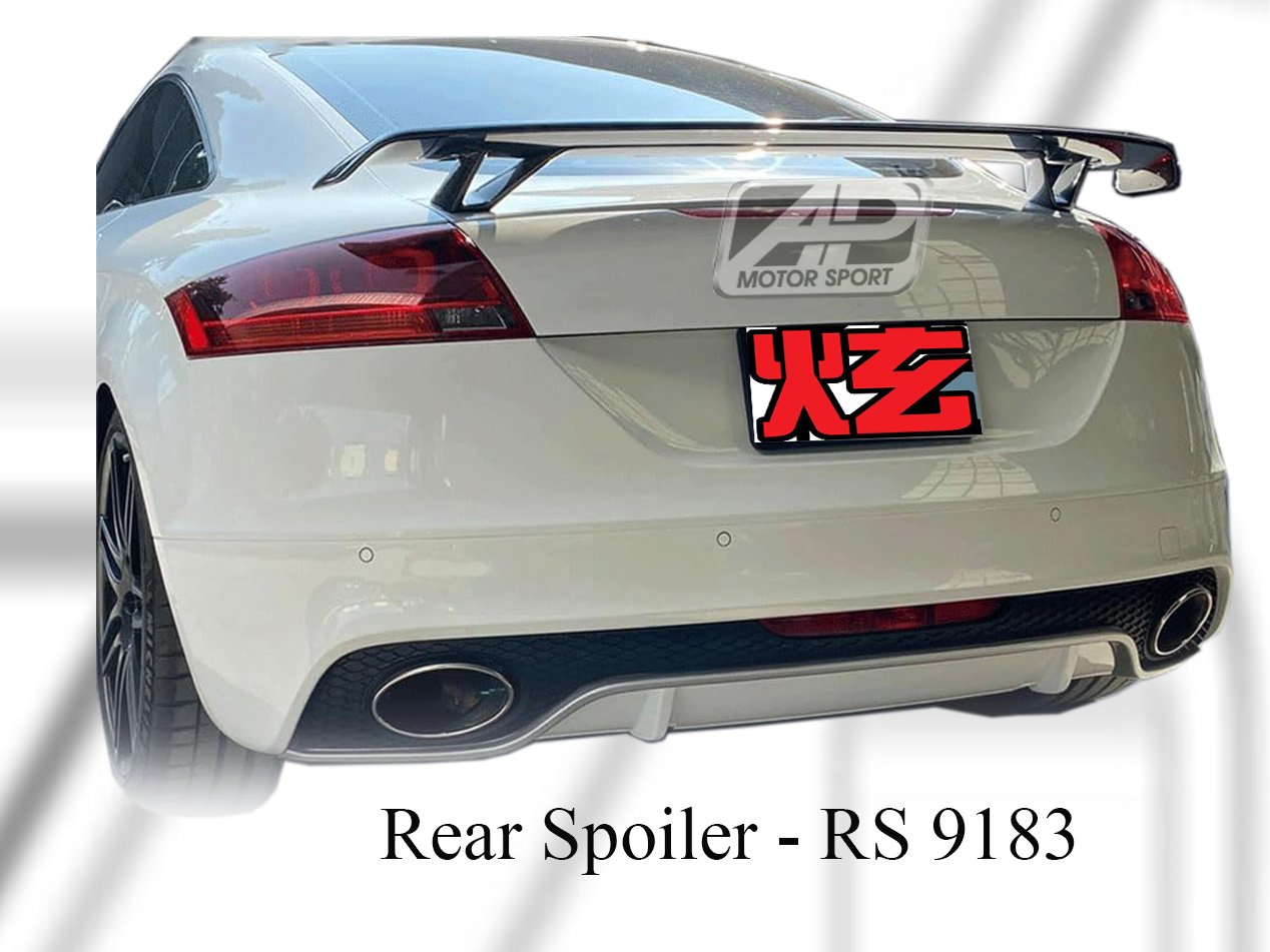 Audi TT Rear Spoiler (Carbon Fibre / Forged Carbon / FRP Mat