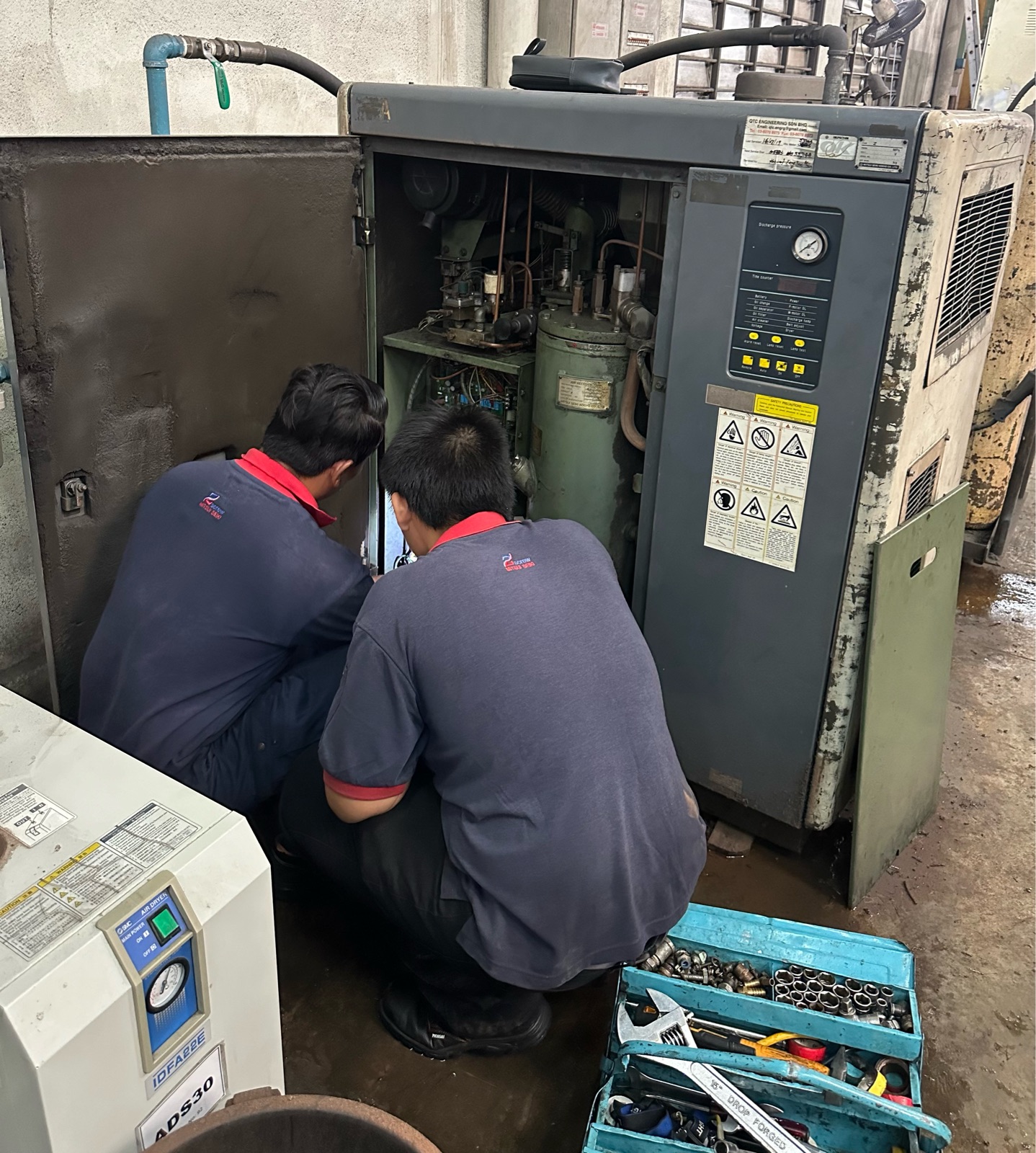 Repair Air Compressor 