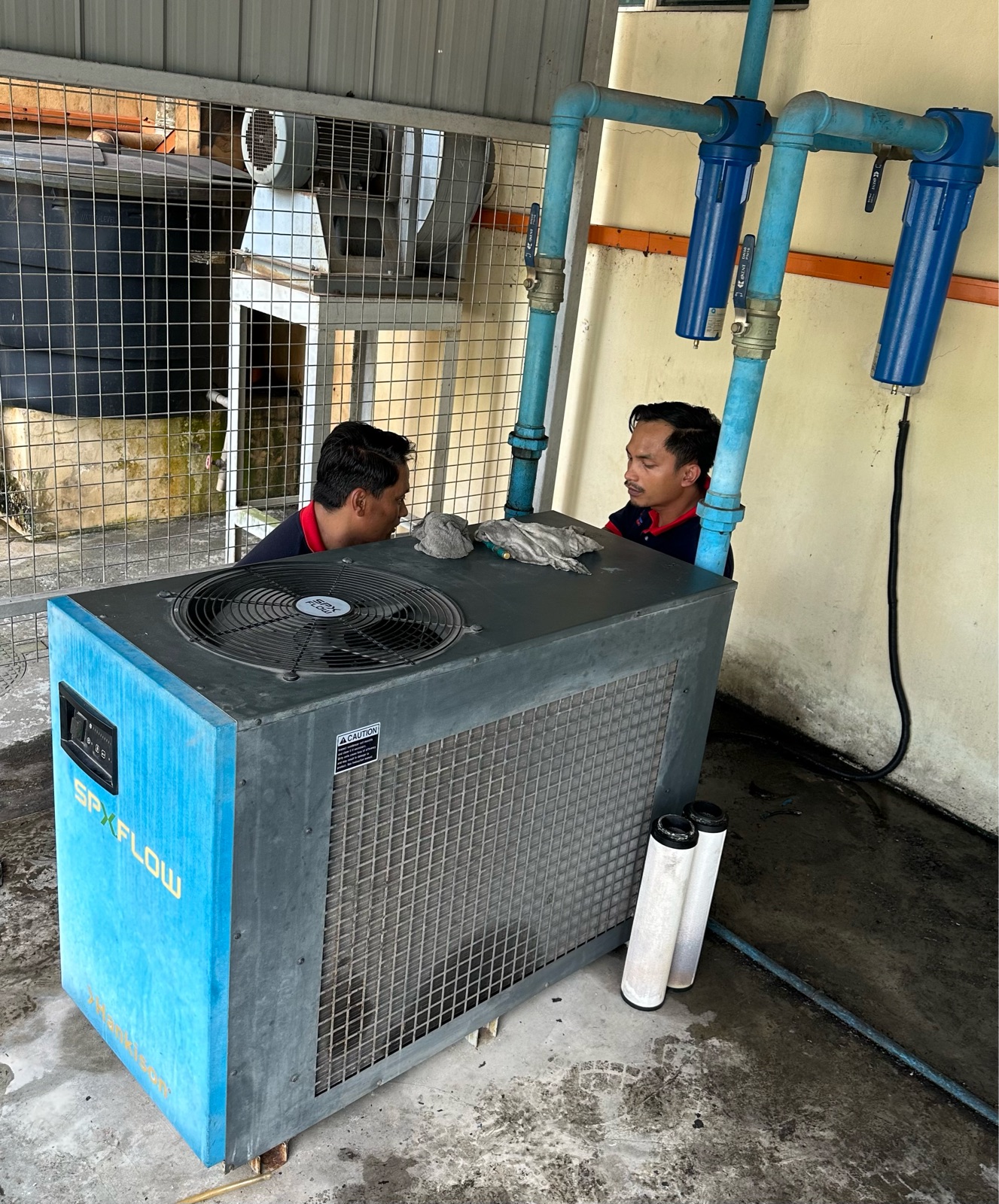 Service SPX Flow Hankison Air Dryer 