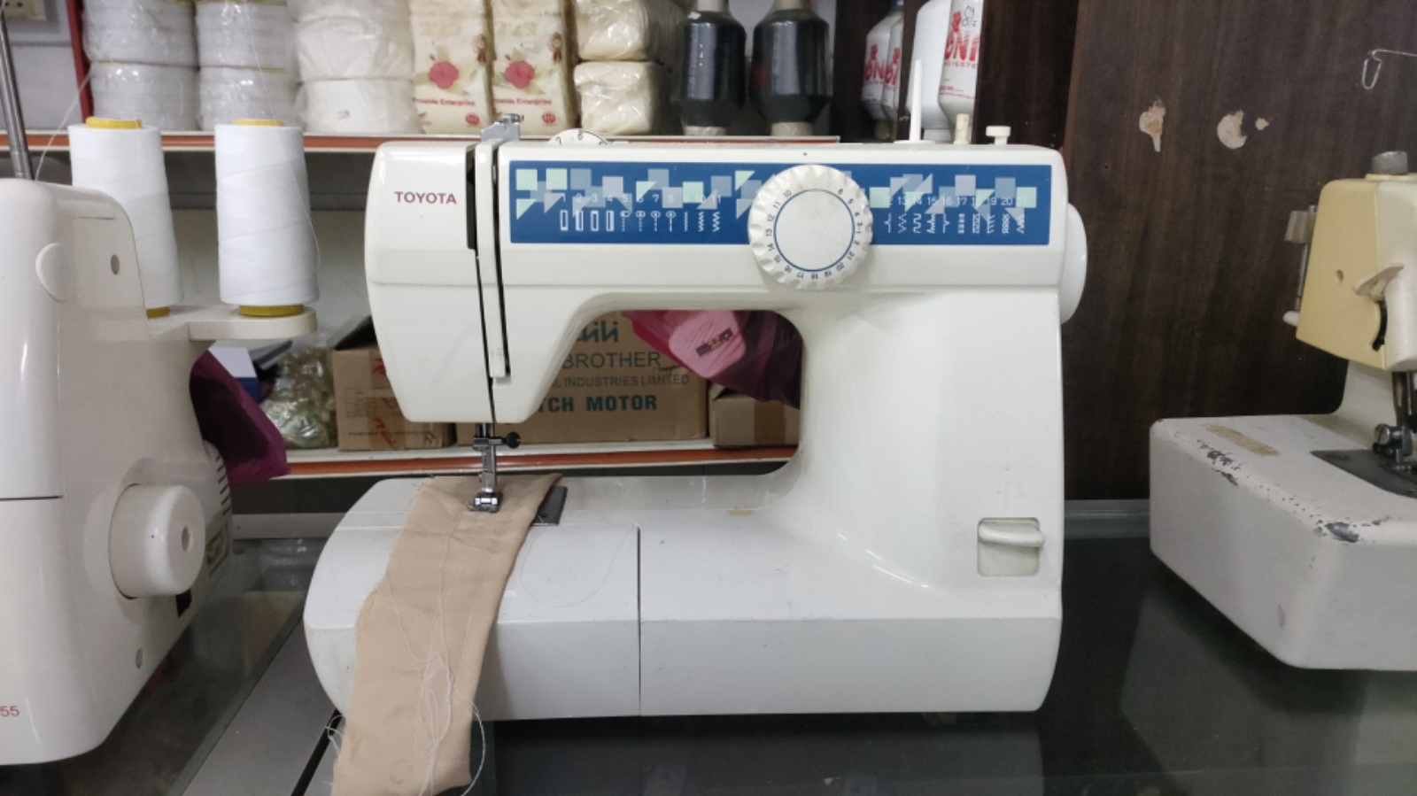 JOB REPAIR SEVIS FOR BRAND TOYOTA SEWING MACHINE