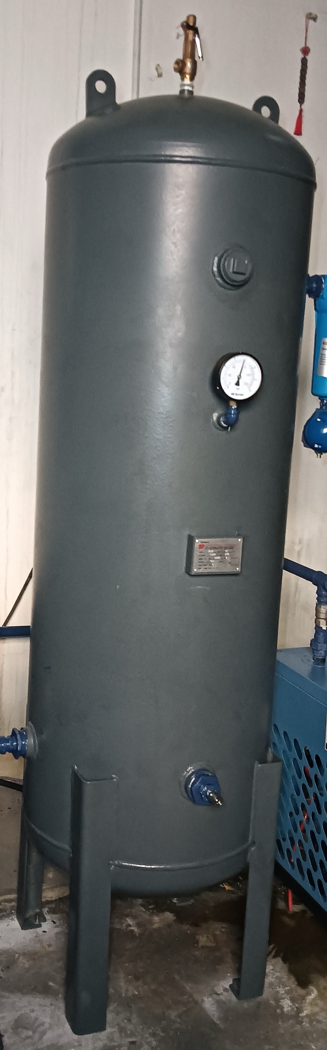 500 Litres Vertical Air Receiver Tank 