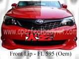 Subaru 08 Version 10 Oem Front Lip 
