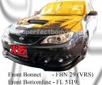 Subaru 08 Version 10 Front Bottom Line & VRS Front Bonnet 