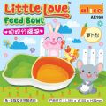 AE160 Alice Little Love Carrot-Shaped Feed Bowl for Rabbit, Chinchilla and Guinea Pig