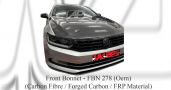 Volkswagen Passat B8 Front Bonnet (Oem) (Carbon Fibre / Forged Carbon / FRP Material) 