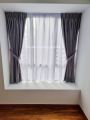 Sunblock curtain,Night curtain,Small window curtain design,Sheer curtain,Johor,Skudai,Singapore
