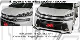 Toyota Vellfire 2015 / 2018 Ku Style Front Bonnet (Carbon Fibre / Forged Carbon / FRP Material) 