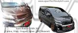 Toyota Vellfire 2009 Front Bonnet (Carbon Fibre / Forged Carbon / FRP Material) 