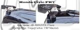 Honda Civic FK8 VTX Style GT Wing Spoiler (Carbon Fibre / Forged Carbon / FRP)