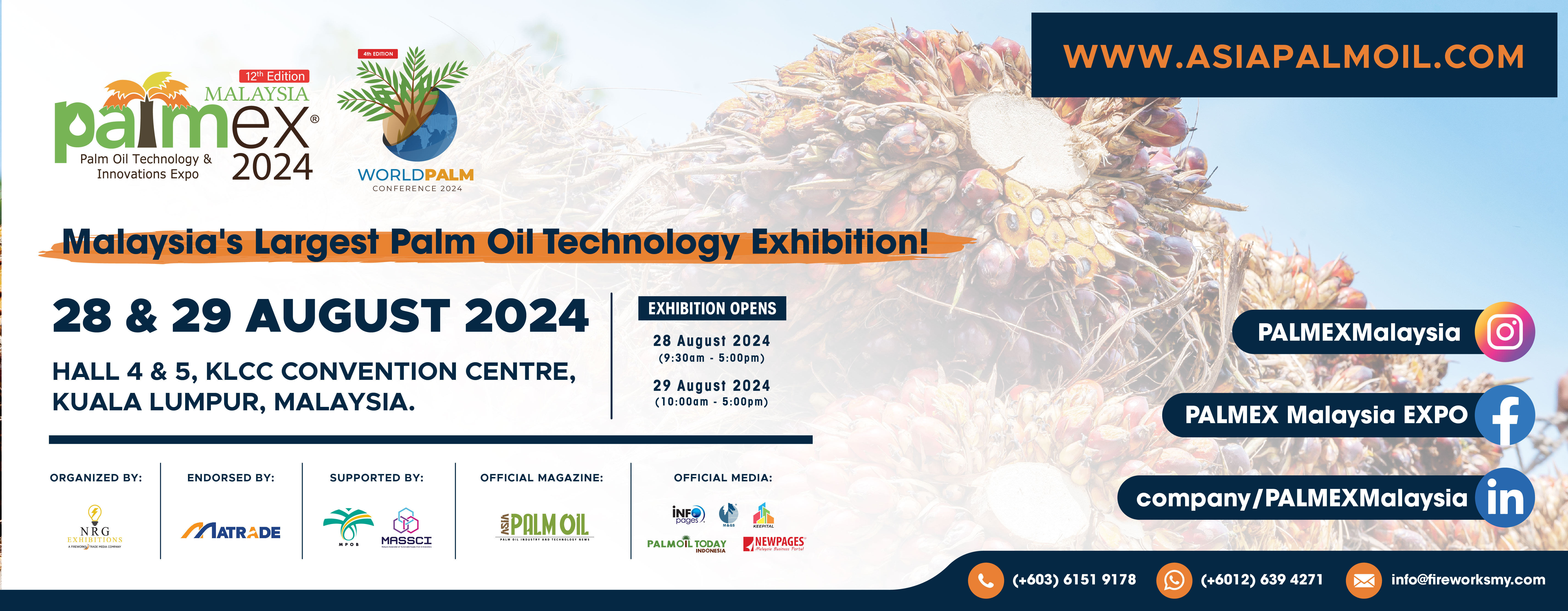 Palm Oil Technology & Innovations Expo 2024
