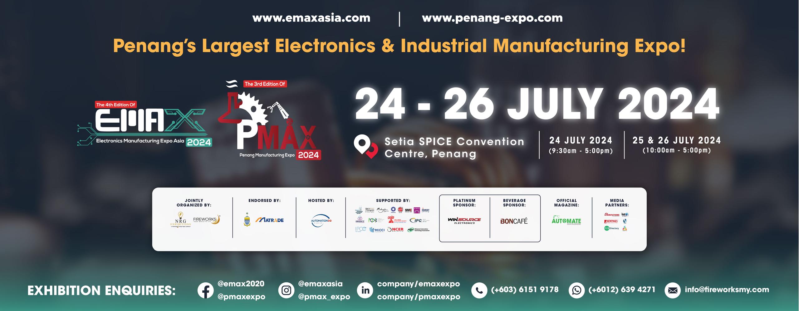 Electronics Manufacturing Expo Asia (EMAX) 2024