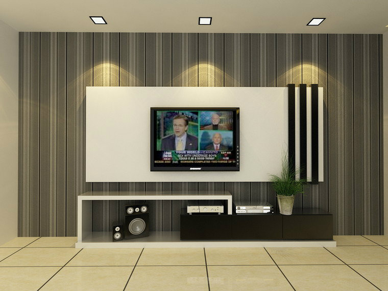 TV Console Design JB, Johor Bahru, Malaysia renovation, LEE SIANG ...