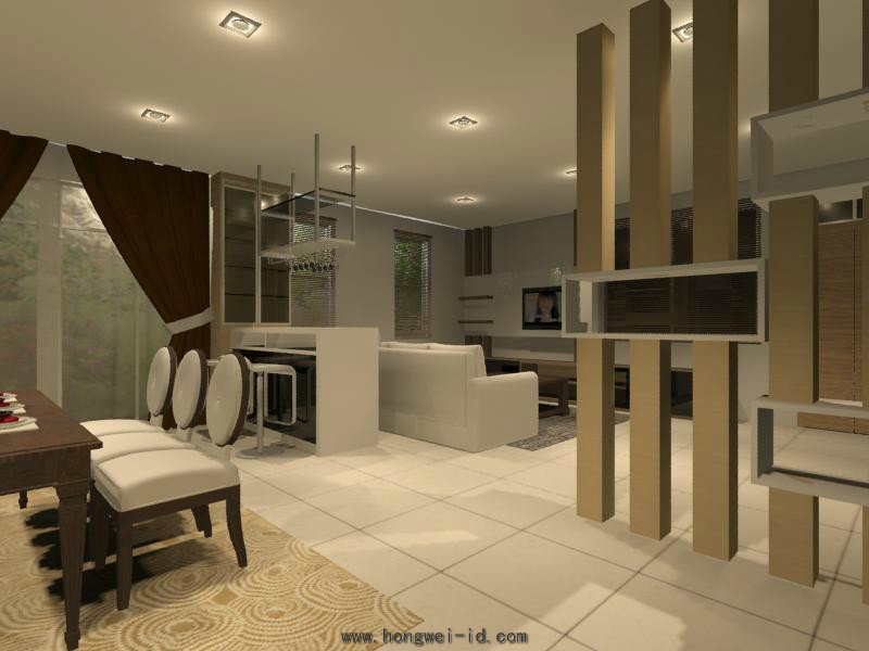 LIVING HALL ★ Interior Design - Residential Living and Dining Johor