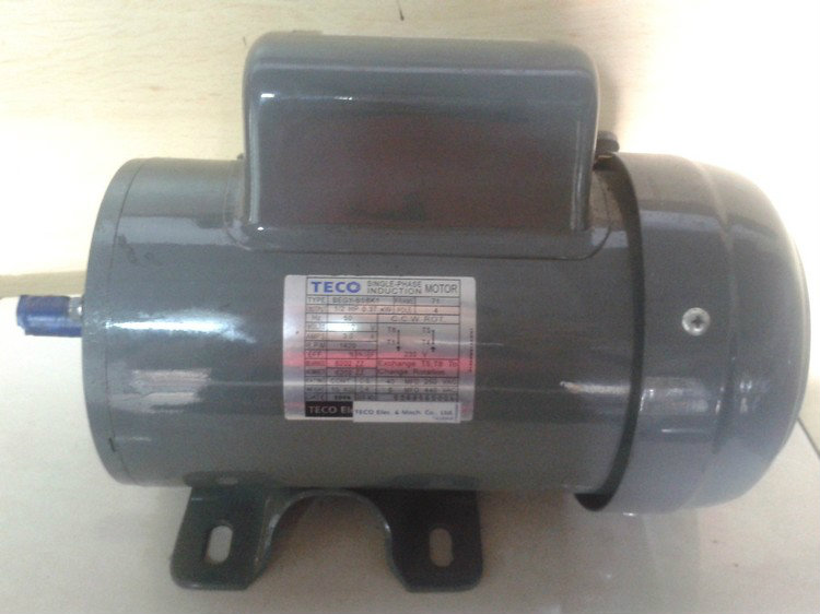 Offer Price for New Teco 0.37KW 1/2HP 4Poles Single Phase In