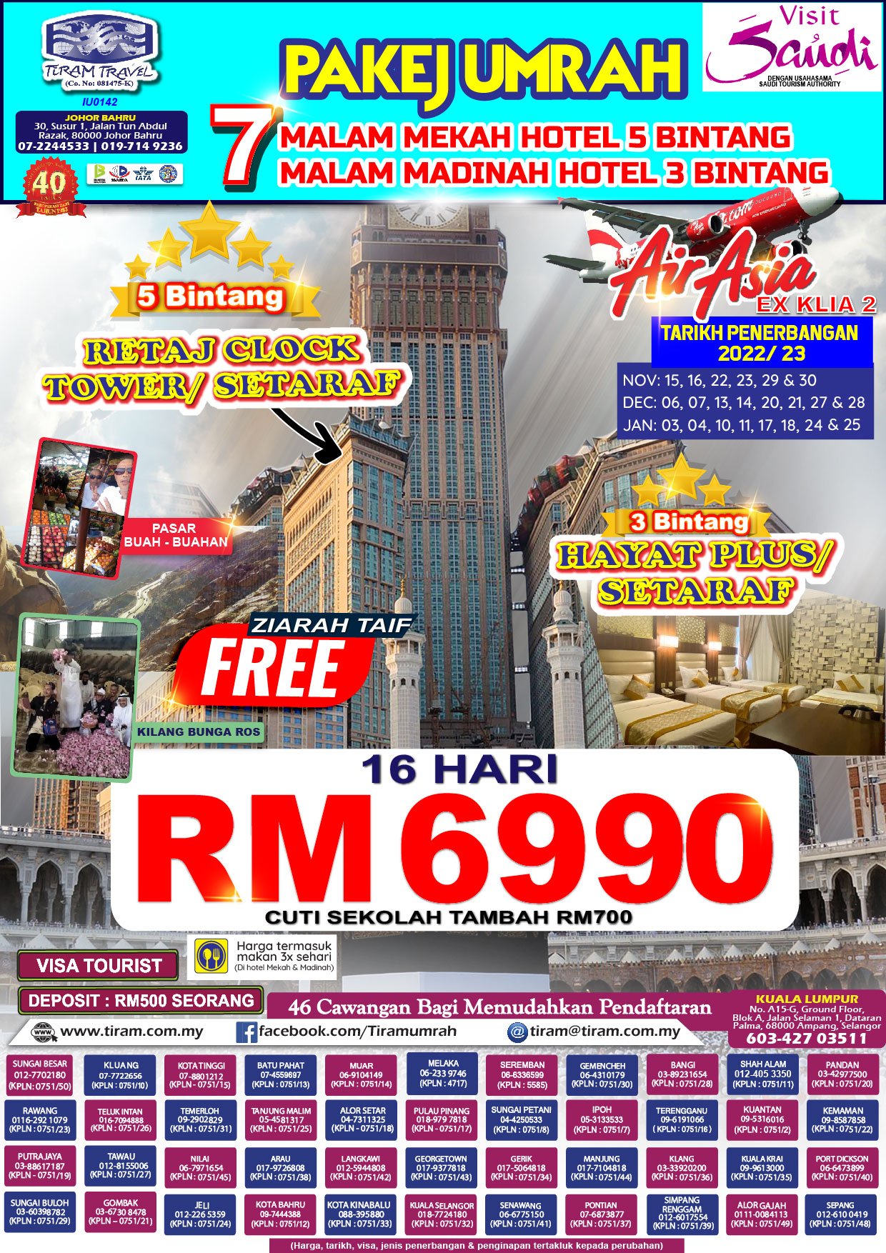 9/9/2022 PAKEJ UMRAH 16 HARI AIR ASIA – Newpages Network Sdn. Bhd.