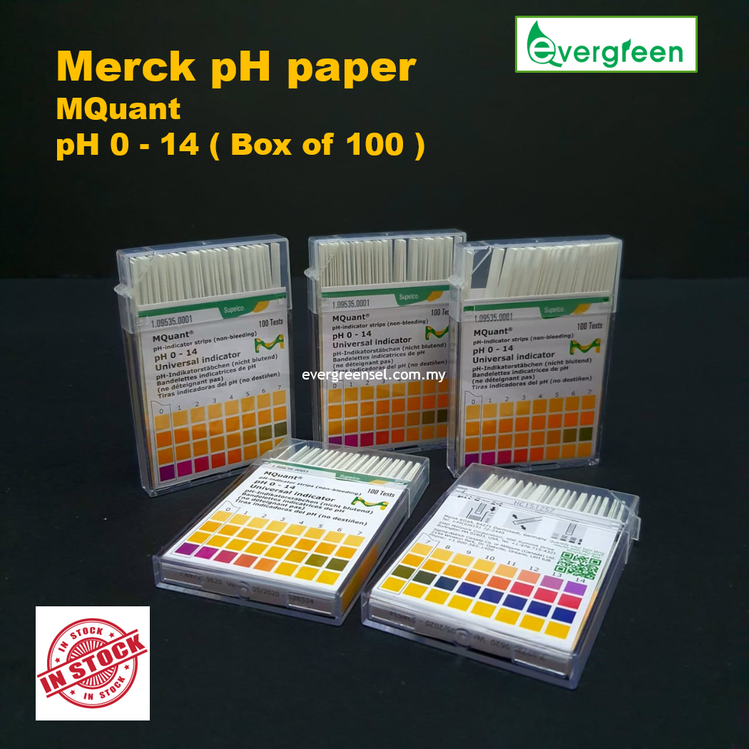 Merck pH Indicator Strips Laboratory Paper Semenyih, Selangor, Malaysia ...