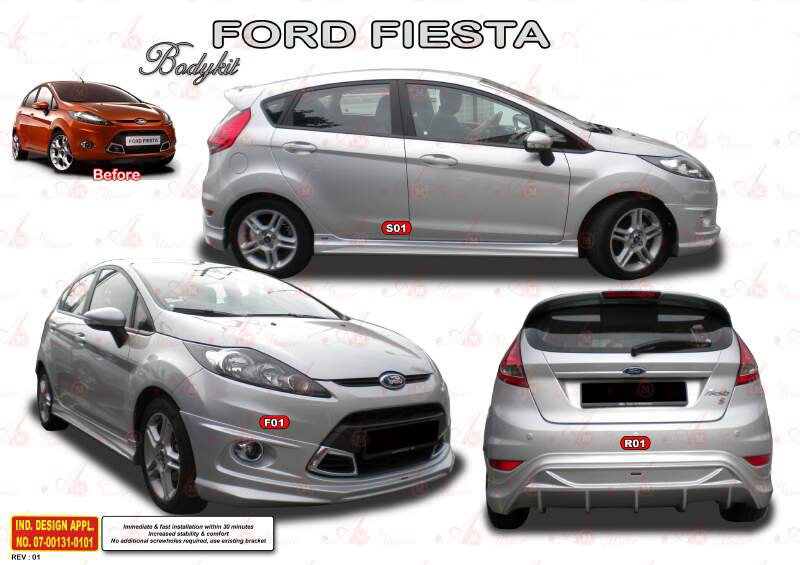 Ford fiesta body kit malaysia