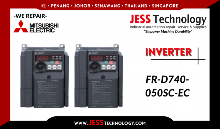 Repair MITSUBISHI ELECTRIC INVERTER FR-D740-050SC-EC Malaysia, Singapore, Indonesia, Thailand