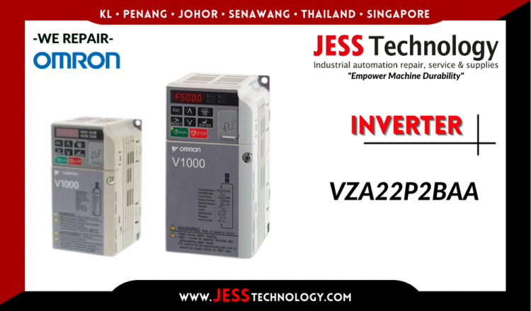 Repair OMRON INVERTER VZA22P2BAA Malaysia, Singapore, Indonesia, Thailand