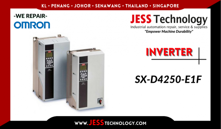 Repair OMRON INVERTER SX-D4250-E1F Malaysia, Singapore, Indonesia, Thailand