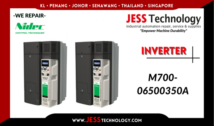 Repair NIDEC INVERTER M700-06500350A Malaysia, Singapore, Indonesia, Thailand