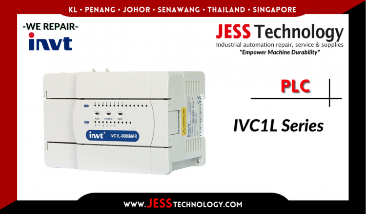 Repair INVT PLC IVC1L Series Malaysia, Singapore, Indonesia, Thailand