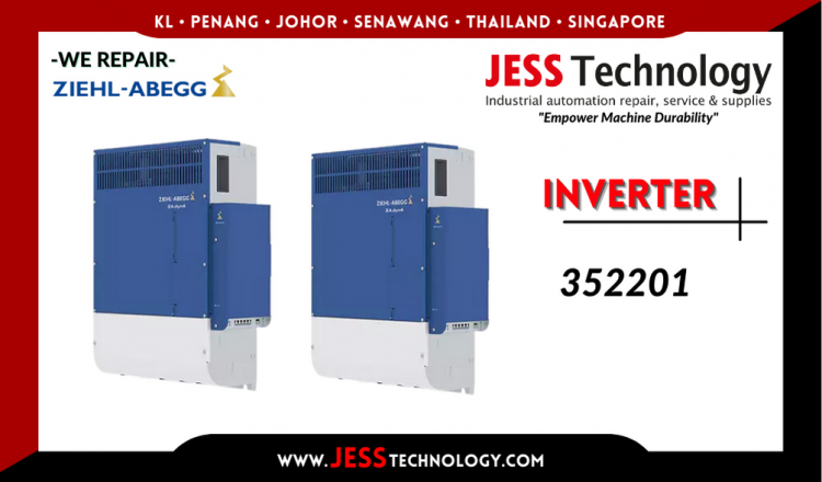 Repair ZIEHL-ABEGG INVERTER 352201 Malaysia, Singapore, Indonesia, Thailand