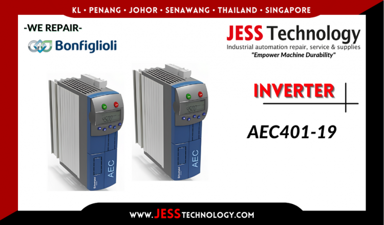 Repair BONFIGLIOLI INVERTER AEC401-19 Malaysia, Singapore, Indonesia, Thailand