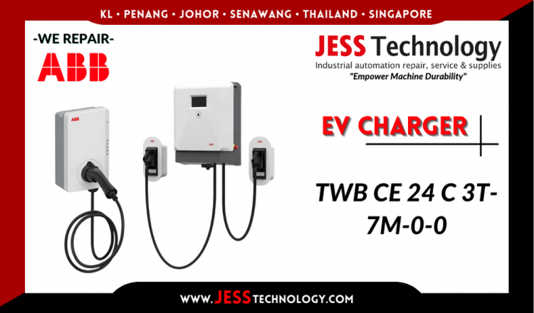 Repair ABB EV CHARGING TWB CE 24 C 3T-7M-0-0 Malaysia, Singapore, Indonesia, Thailand
